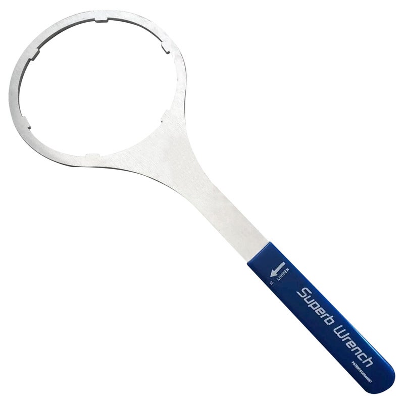 Superb Wrench SPBW-5 Heavy Duty Metal Water Filter Housing Wrench (5.93 inch Inside Diameter) - Image 1